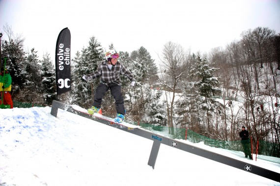 Battle of the Bales Rails Evolve Snow Camps
