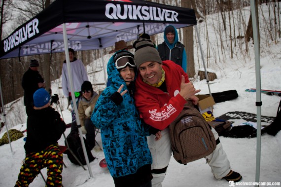 Battle of the Bales Rails Evolve Snow Camps