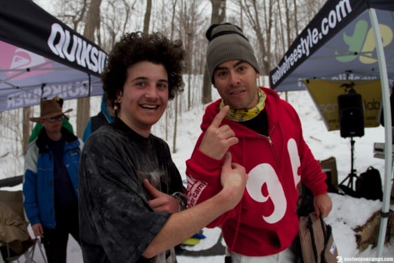 Battle of the Bales Rails Evolve Snow Camps