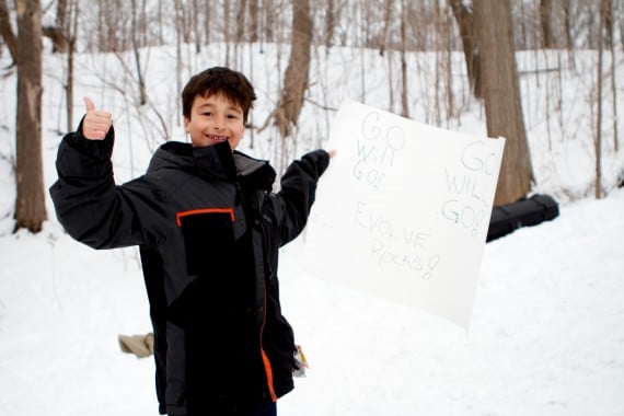 Battle of the Bales Rails Evolve Snow Camps