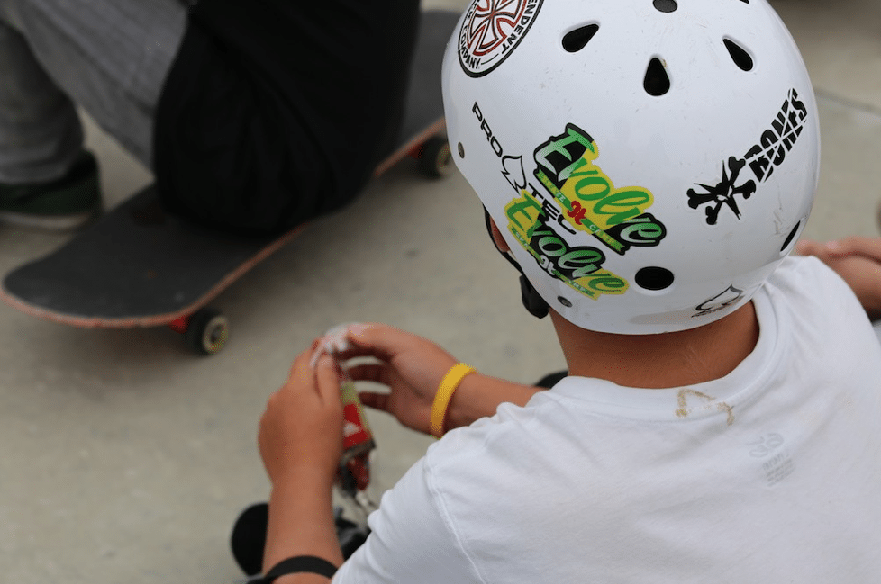 Solid sticker design by one of our campers