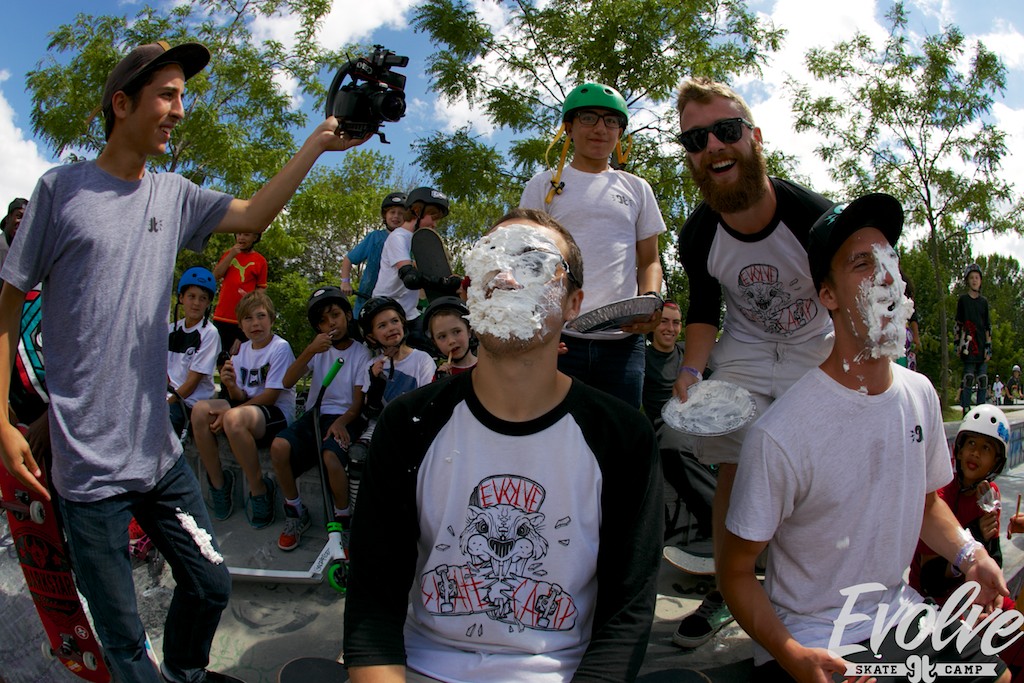 evolve skateboard camp staff