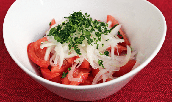 Ensalada a la Chilena is Chile's version of a salad