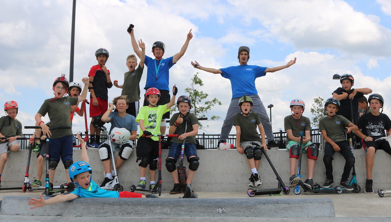 milton skateboard scooter camp milton skateboard scooter camp