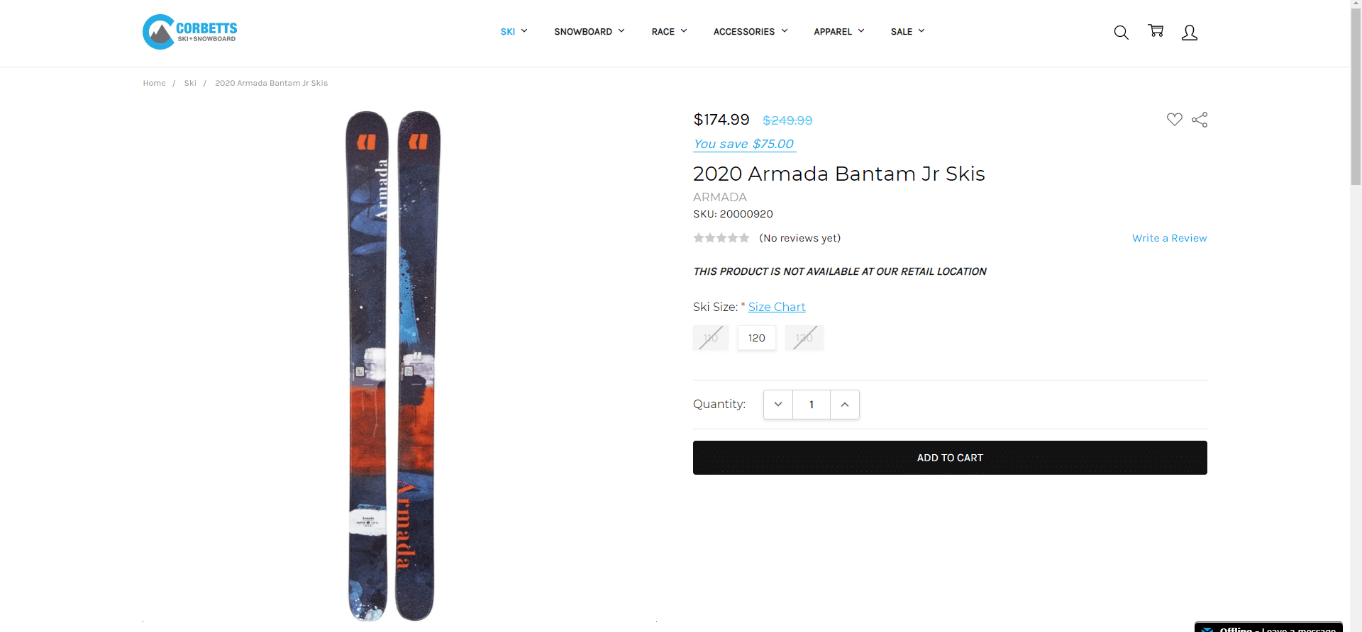 Best Skis 2021 - Armada 2020 Bantam Jr.
