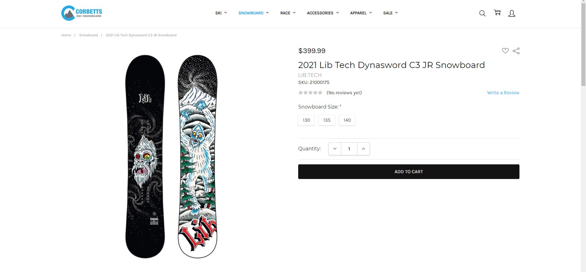 Best Snowboards 2021 - Lib Tech Dynasword C3 Jr